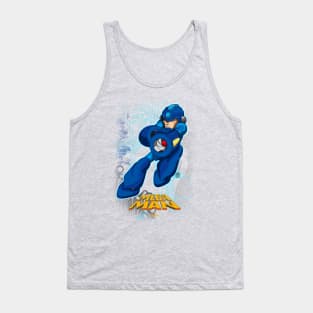 The Blue Bomber Mega Man Tank Top